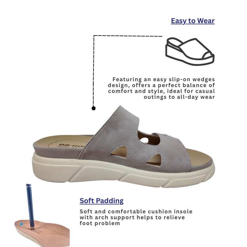 DR.KONG WOMEN REMOVABLE INSOLE SANDALS DK-1S80A2011BW