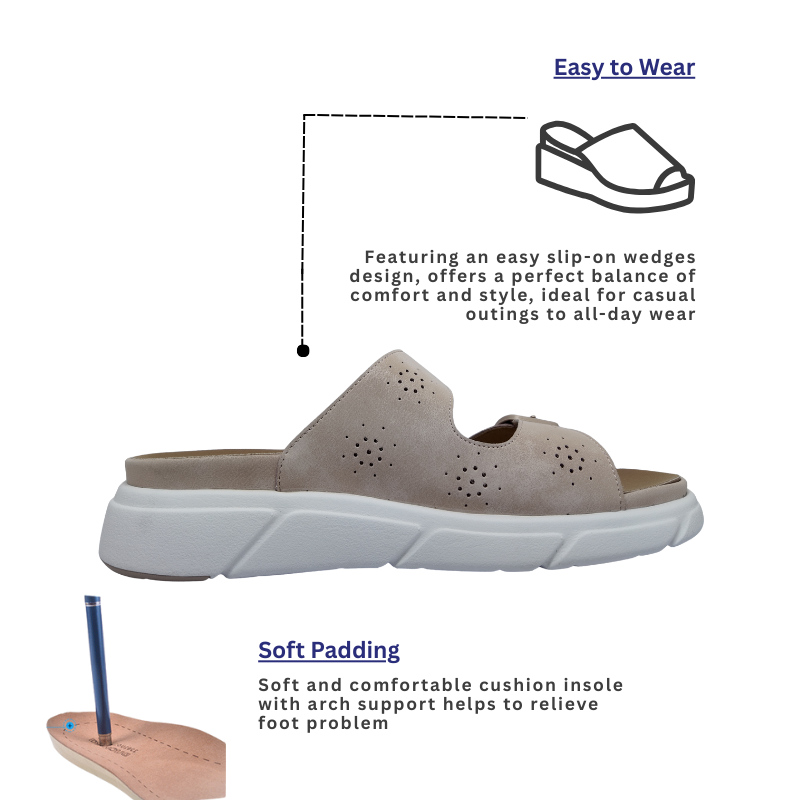 DR.KONG WOMEN REMOVABLE INSOLE SANDALS DK-1S80A2006BW