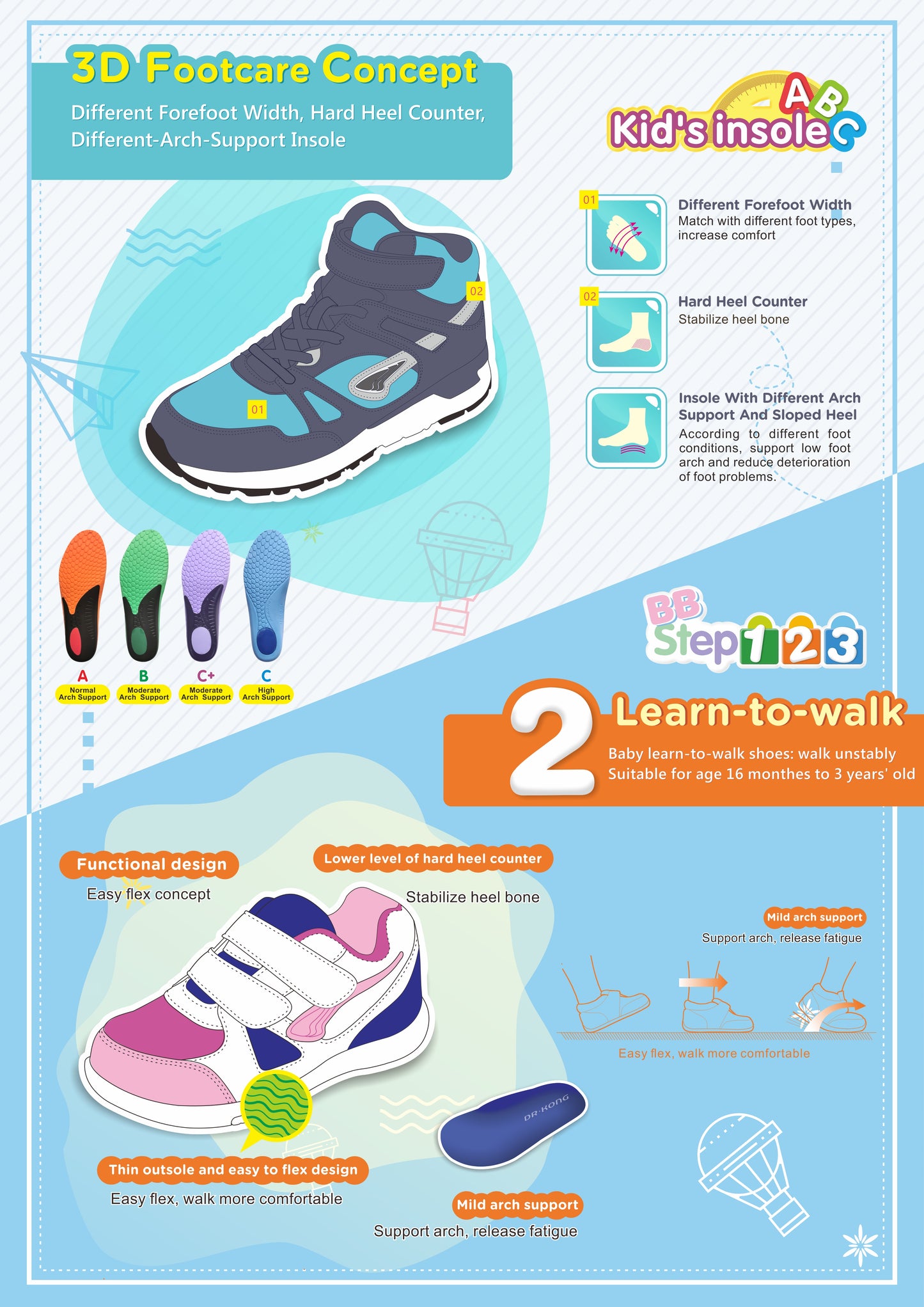 DR.KONG INSOLES DK-I300010A