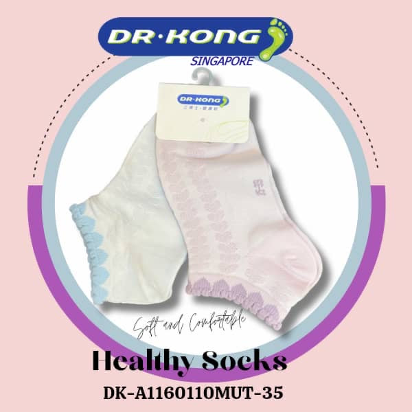 DR.KONG HEALTH SOCKS DK-A1160110-MUT-35(RP : $15.90)