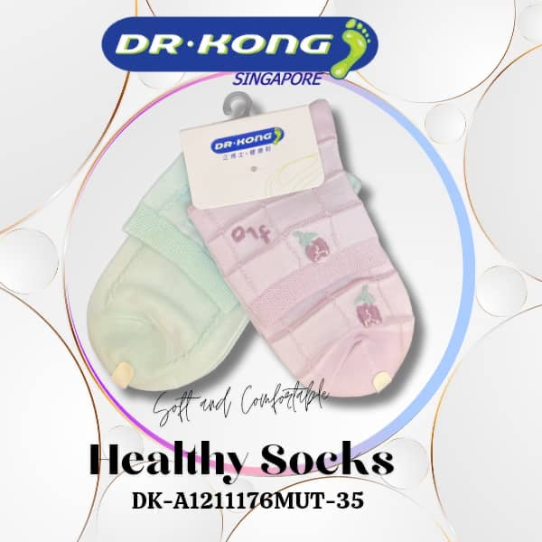 DR.KONG HEALTH SOCKS DK-A1211176-MUT-35(RP : $15.90)