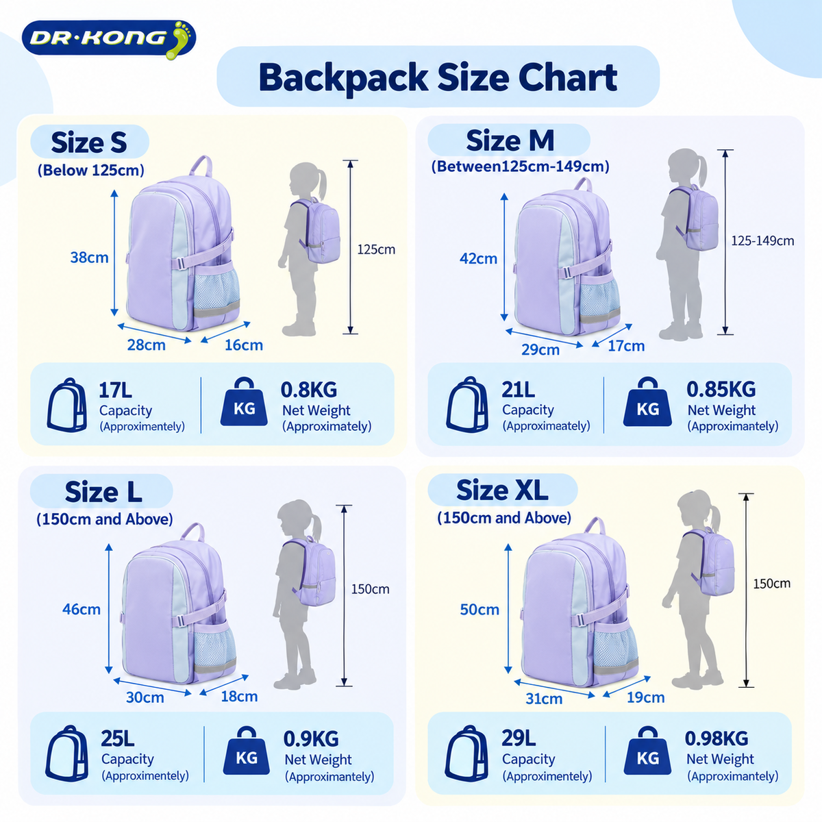 DR.KONG BACKPACKS M SIZE DK-Q004-MUT