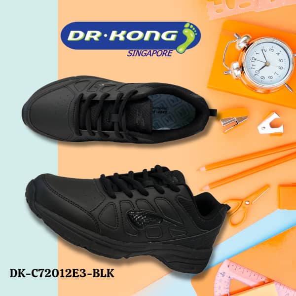 DR.KONG HEALTH SCHOOL SHOES DK-C72012E3-BLK(RP : $129) – Dr Kong Official