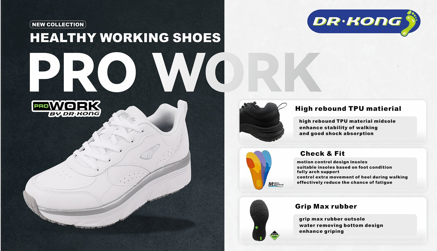 DR.KONG WOMEN EZWALK SPORT SHOES DK-CE000960-WHT(RP : $169)