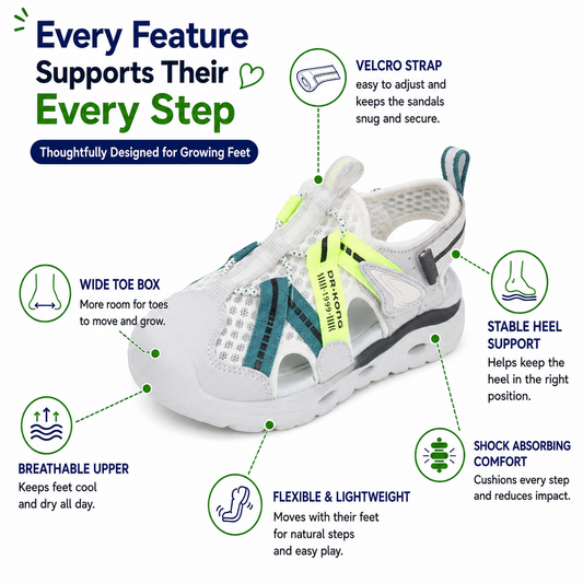 DR.KONG KIDS TOTAL CONTACT SANDALS DK-1S10B2006BM