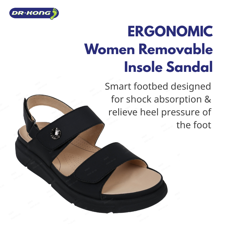 DR.KONG WOMEN REMOVABLE INSOLE SANDALS DK-1S80A2019AW