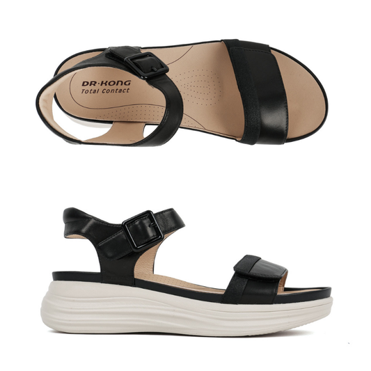 DR.KONG WOMEN REMOVABLE INSOLE SANDALS DK-1S80B2002BW
