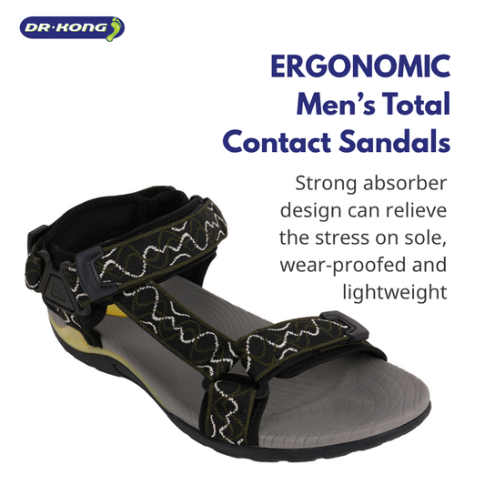 DR.KONG MEN'S TOTAL CONTACT SANDALS DK-1S90A2006AM