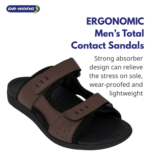 DR.KONG MEN'S TOTAL CONTACT SANDALS DK-1S90A2013BM