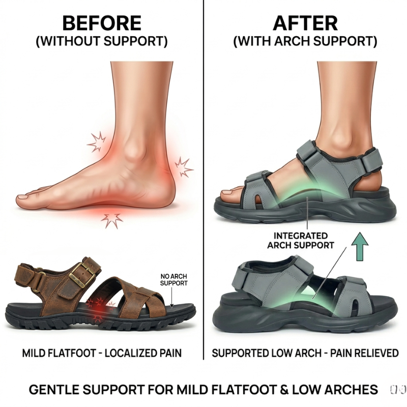 DR.KONG MEN'S TOTAL CONTACT SANDALS DK-1S90A2017AM