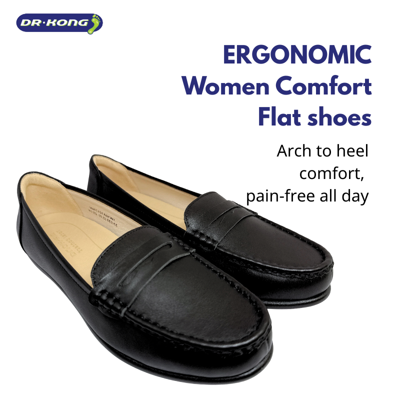 DR.KONG WOMEN COMFORT FLAT SHOES DK-1W10A1017AW