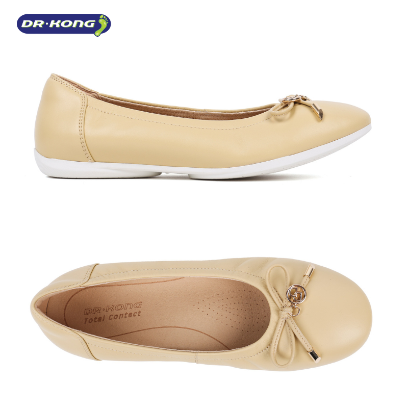 DR.KONG WOMEN COMFORT FLAT SHOES DK-1W10B1011BW