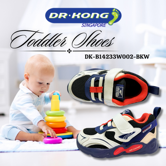 DR.KONG BABY 2 SHOES DK-B14233W002-BKW(RP : $109)