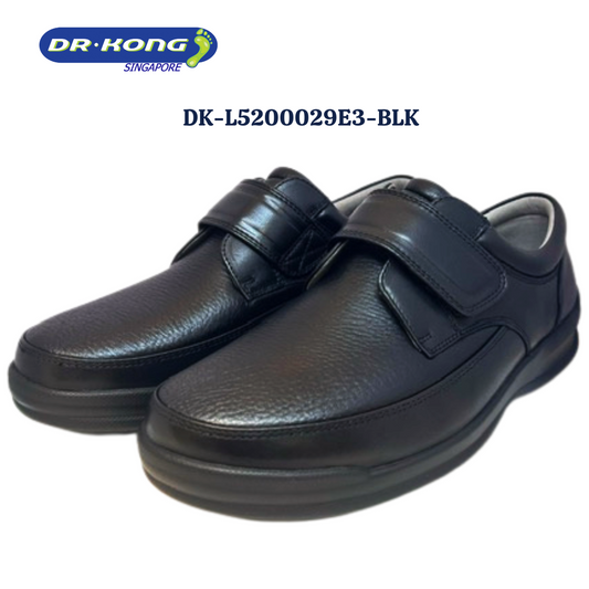 DR.KONG SENIOR (MEN) / ELDERLY SHOES DK-L5200029E3-BLK(RP : $259)