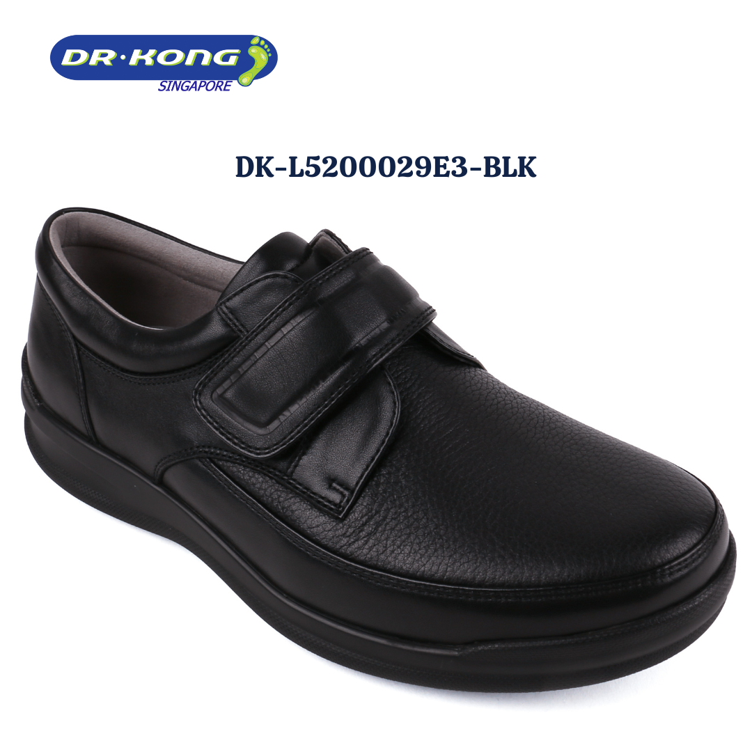 DR.KONG SENIOR (MEN) / ELDERLY SHOES DK-L5200029E3-BLK(RP : $259)