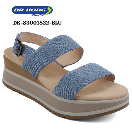 DR.KONG WOMEN TOTAL CONTACT SANDALS DK-S3001822-BLU(RP : $149)