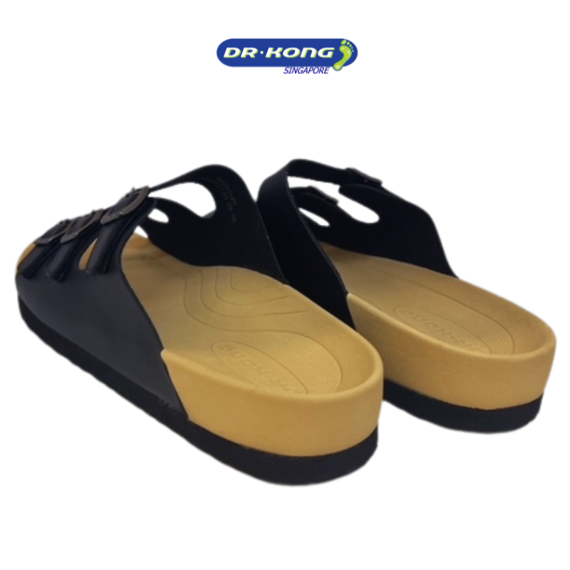 DR.KONG WOMEN SMART FOOTBED SANDALS DK-S4000123-BLK(RP : $139)