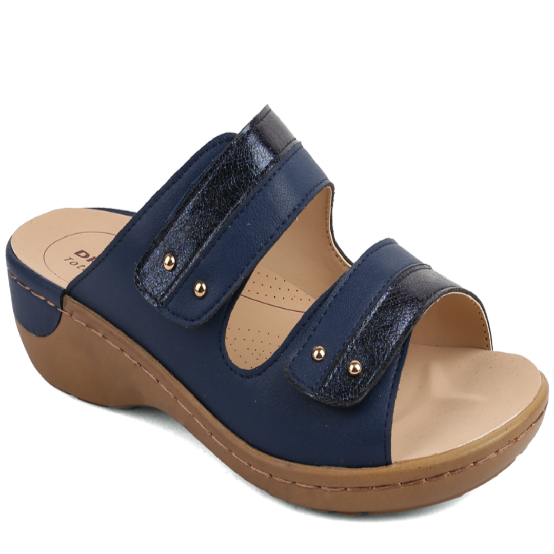 DR.KONG WOMEN REMOVABLE INSOLE SANDALS DK-S8000405E4-BLU(RP : $189)