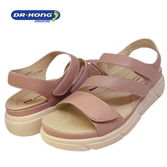 DR.KONG WOMEN REMOVABLE INSOLE SANDALS DK-S8000451-DPK(RP : $169)