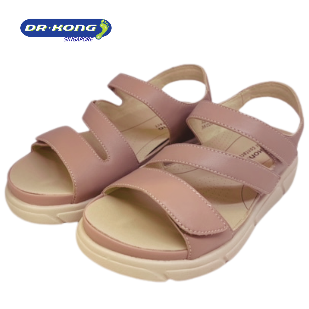 DR.KONG WOMEN REMOVABLE INSOLE SANDALS DK-S8000451-DPK(RP : $169)