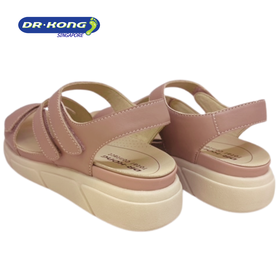 DR.KONG WOMEN REMOVABLE INSOLE SANDALS DK-S8000451-DPK(RP : $169)