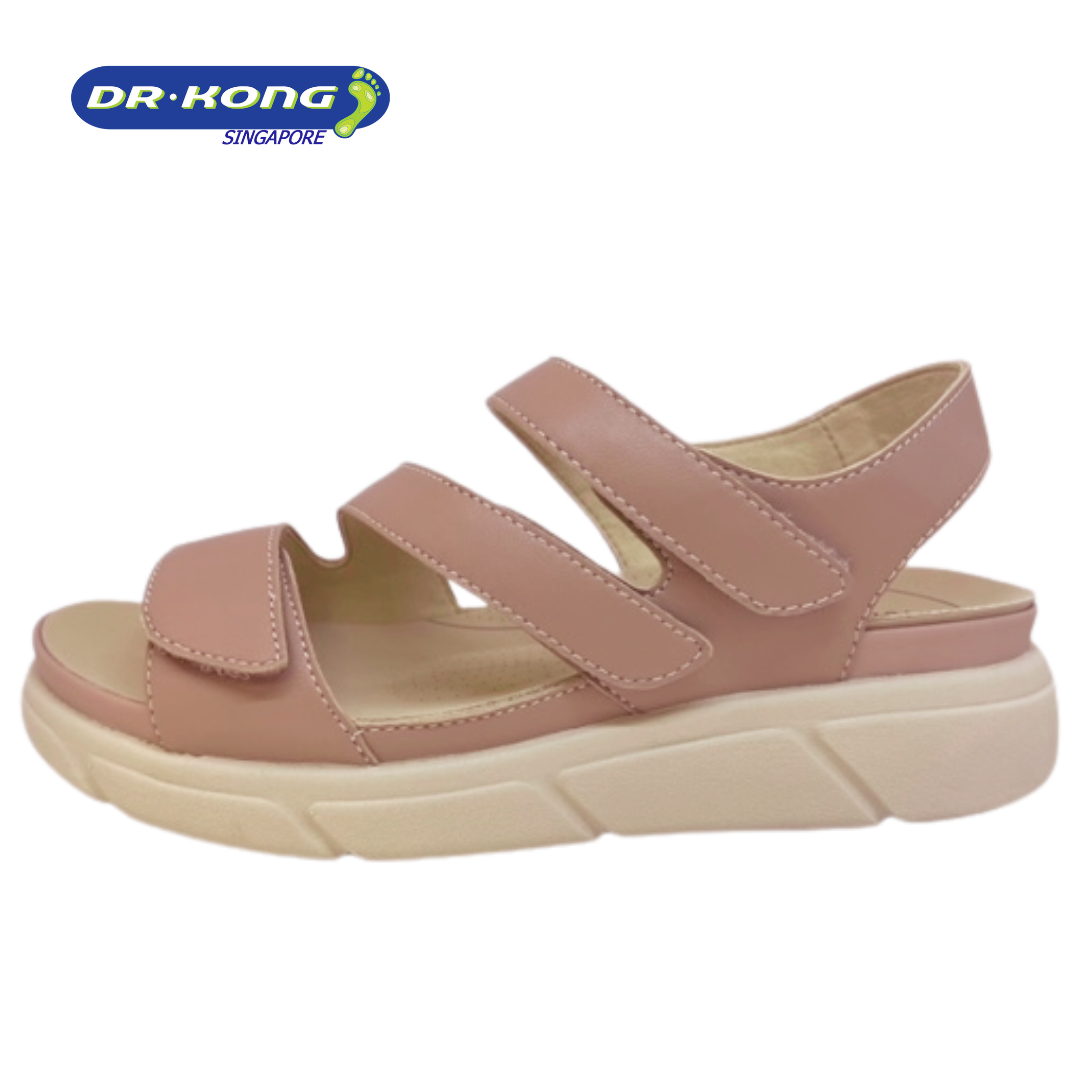 DR.KONG WOMEN REMOVABLE INSOLE SANDALS DK-S8000451-DPK(RP : $169)