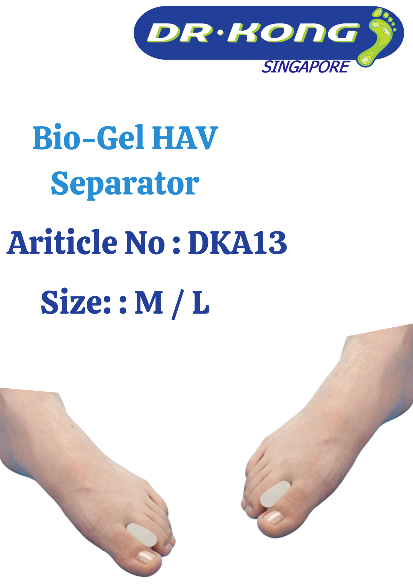 DR.KONG BIO-GEL HAV SEPARATOR ACCESSORIES DK-DKA13(RP : $16.90)