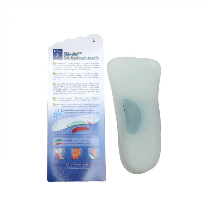 DR.KONG BIO-GEL 3/4 ANATOMIC INSOLES DK-DKA41 - FOOT CARE ACCESSORIES