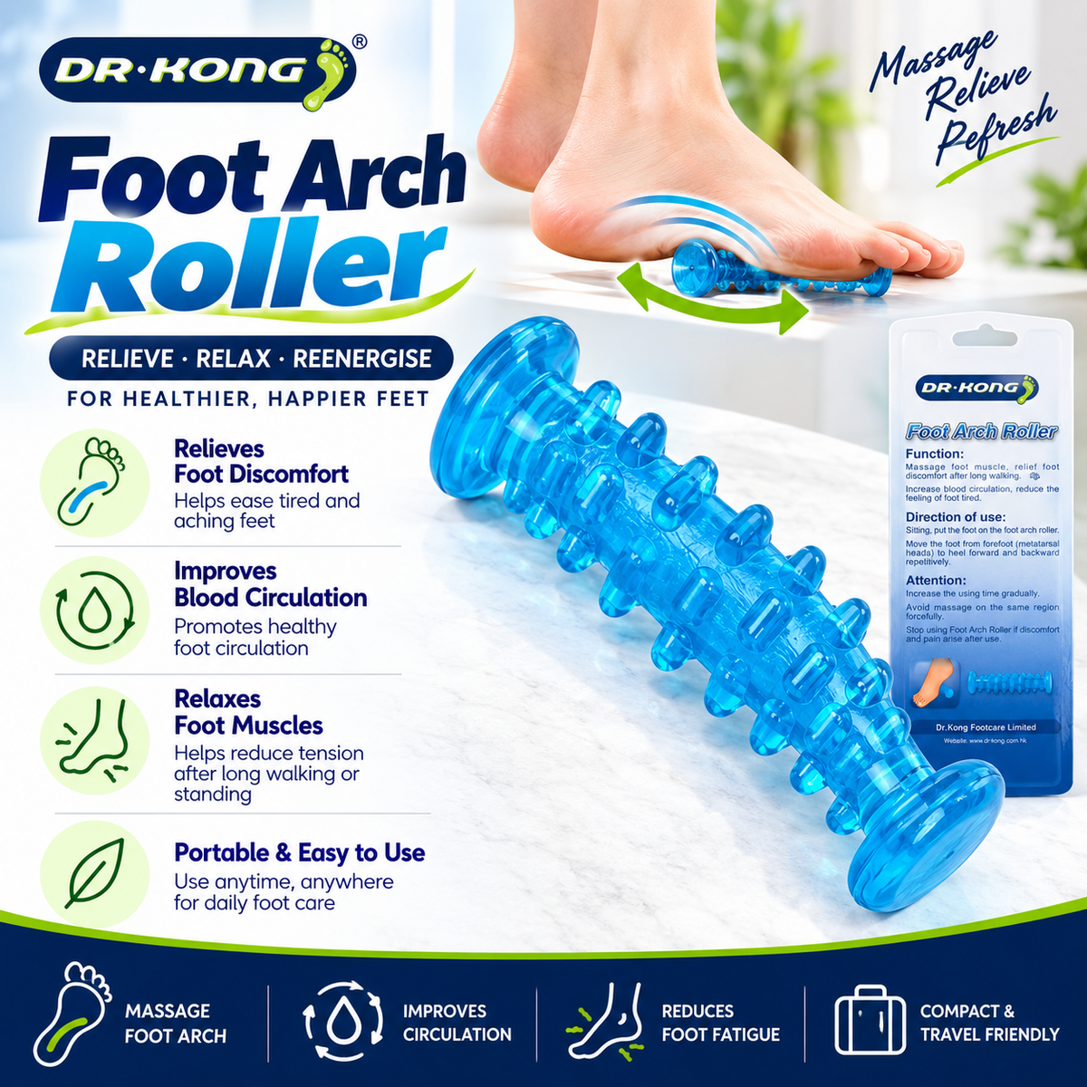 DR.KONG ARCH ROLLER ACCESSORIES DK-DKA9-F