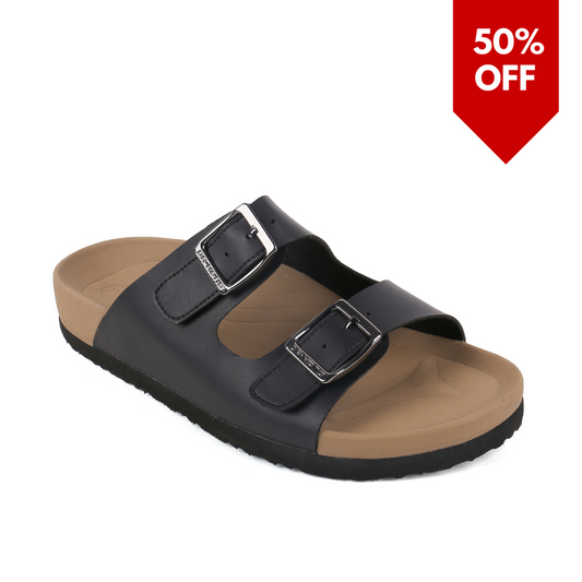 DR.KONG MEN'S TOTAL CONTACT SANDALS DK-S9000290-BLK