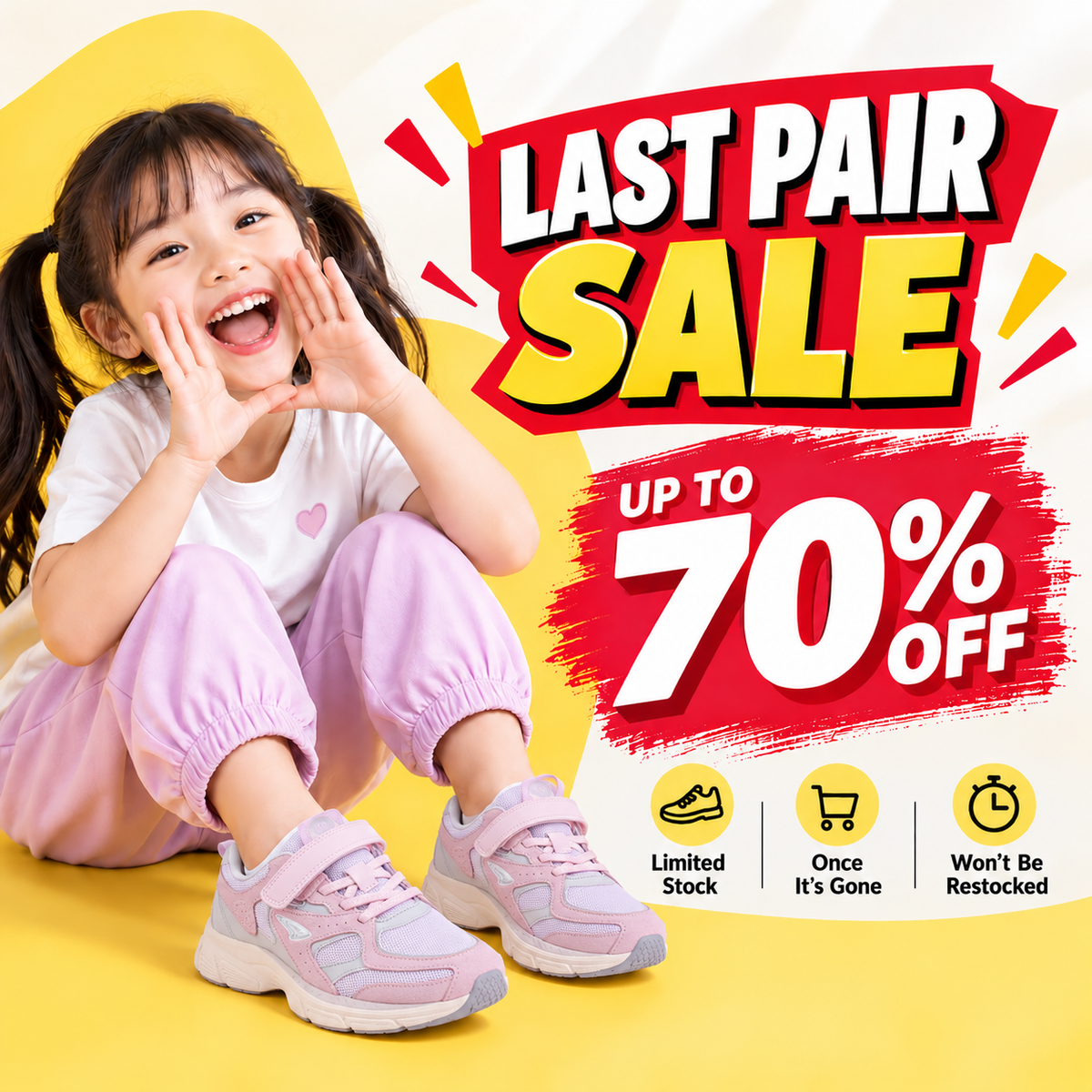 LAST PAIR SALE!