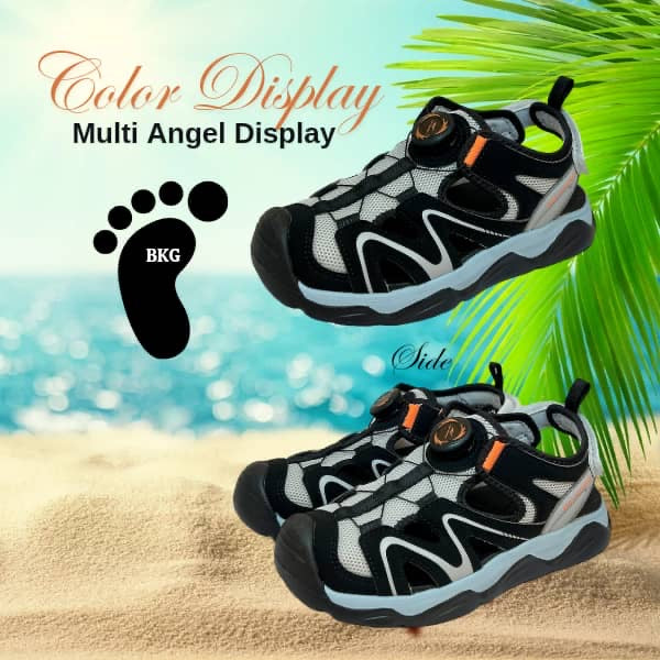 DR.KONG KIDS TOTAL CONTACT SANDALS DK-S1000922-BKG(RP : $99)