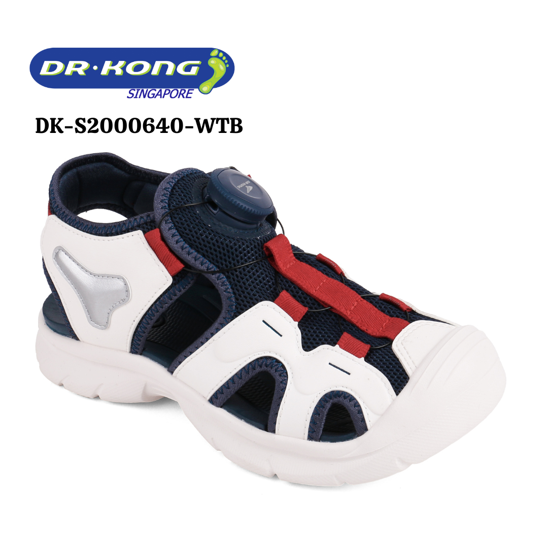 DR.KONG KIDS  TOTAL CONTACT SANDALS DK-S2000640-WTB(RP : $119)