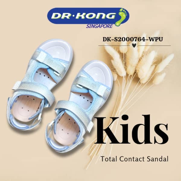 DR.KONG KIDS  TOTAL CONTACT SANDALS DK-S2000764-WPU(RP : $129)