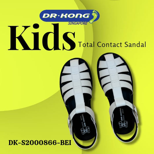 DR.KONG KIDS  TOTAL CONTACT SANDALS DK-S2000866-BEI(RP : $129)