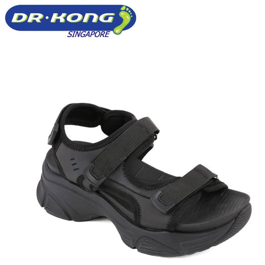 DR.KONG WOMEN TOTAL CONTACT SANDALS DK-S3001742-BLK(RP : $169)