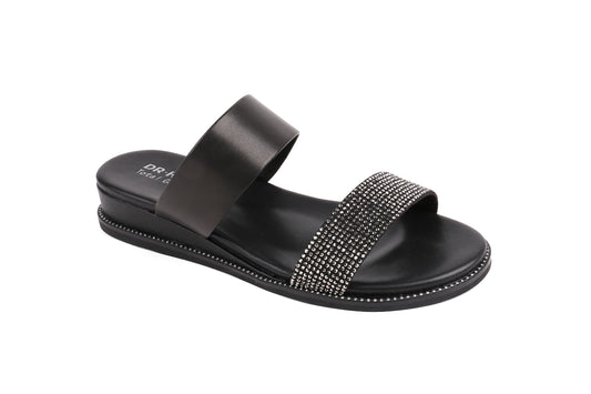 DR.KONG WOMEN TOTAL CONTACT SANDALS DK-S3001745-BLK(RP : $159)