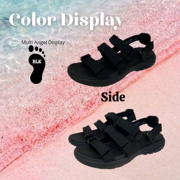 DR.KONG WOMEN TOTAL CONTACT SANDALS DK-S3001827-BLK(RP : $149)