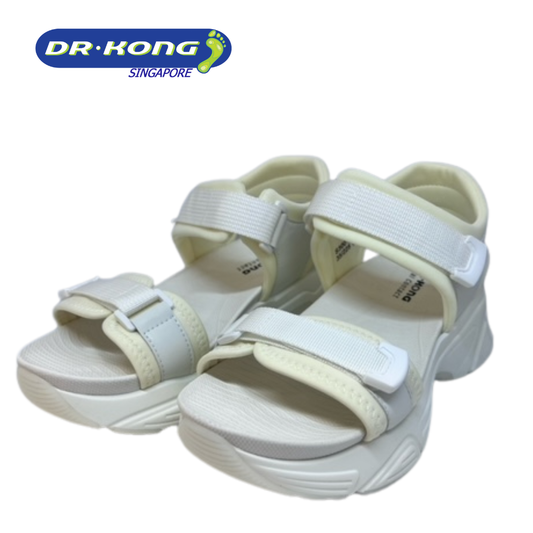 DR.KONG WOMEN TOTAL CONTACT SANDALS DK-S3001839-WHT(RP : $159)