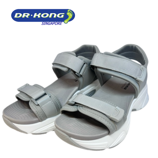 DR.KONG WOMEN TOTAL CONTACT SANDALS DK-S3001839-GRY(RP : $159)