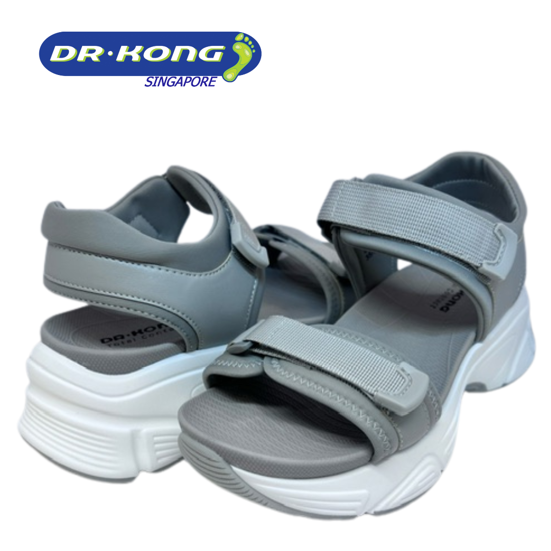 DR.KONG WOMEN TOTAL CONTACT SANDALS DK-S3001839-GRY(RP : $159)