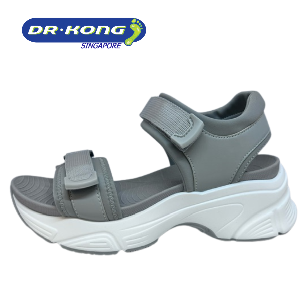 DR.KONG WOMEN TOTAL CONTACT SANDALS DK-S3001839-GRY(RP : $159)