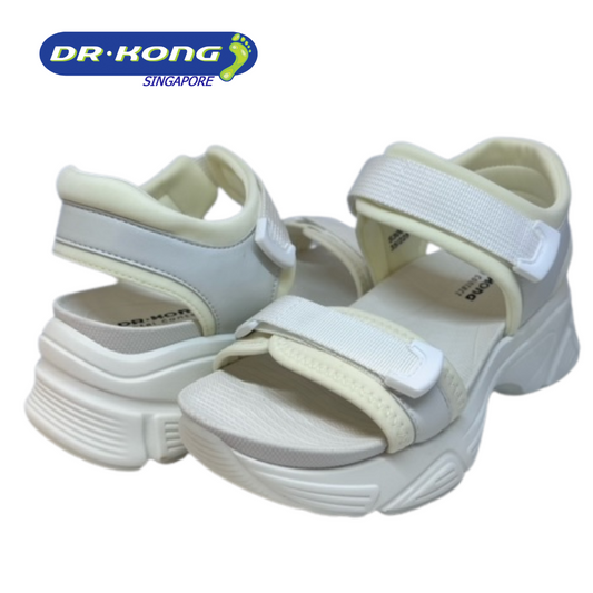 DR.KONG WOMEN TOTAL CONTACT SANDALS DK-S3001839-WHT(RP : $159)