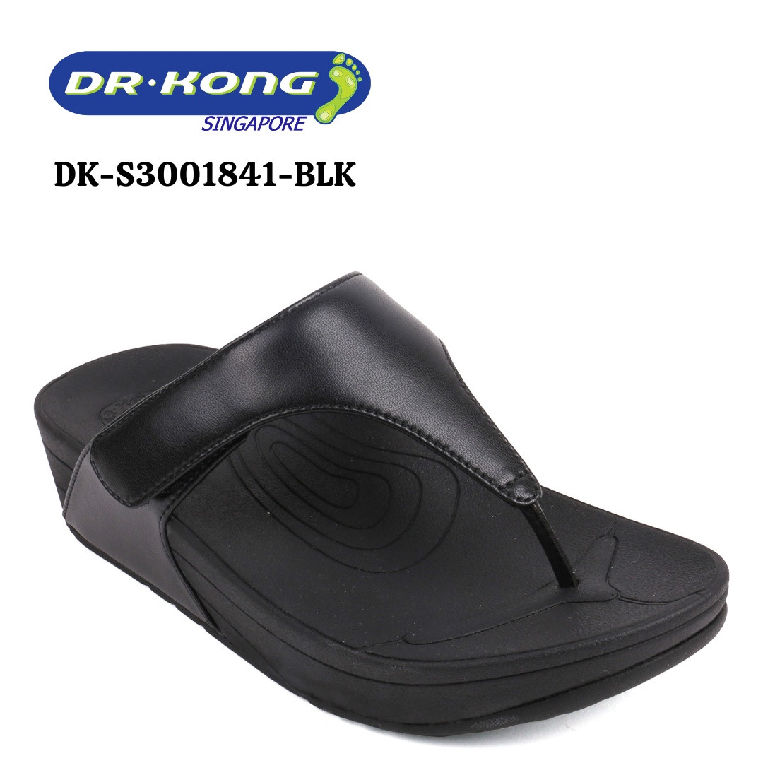 DR.KONG WOMEN TOTAL CONTACT SANDALS DK-S3001841-BLK(RP : $149)