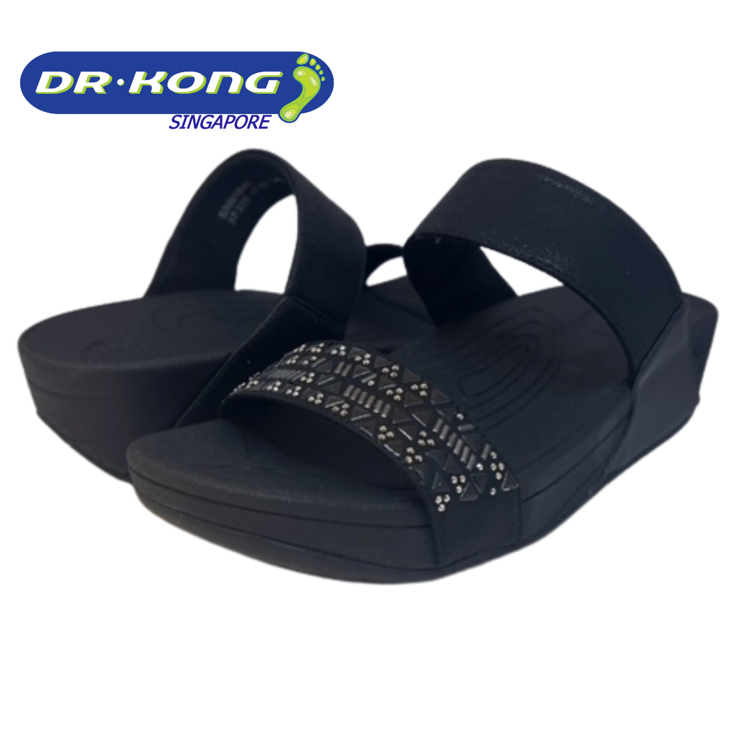 DR.KONG WOMEN TOTAL CONTACT SANDALS DK-S3001844-BLK(RP : $149)