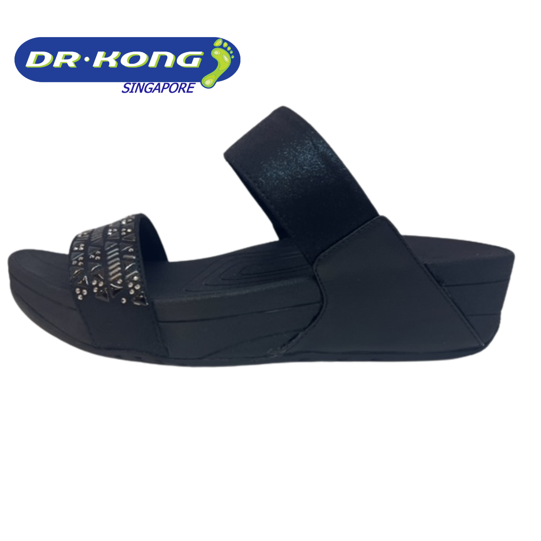 DR.KONG WOMEN TOTAL CONTACT SANDALS DK-S3001844-BLK(RP : $149)