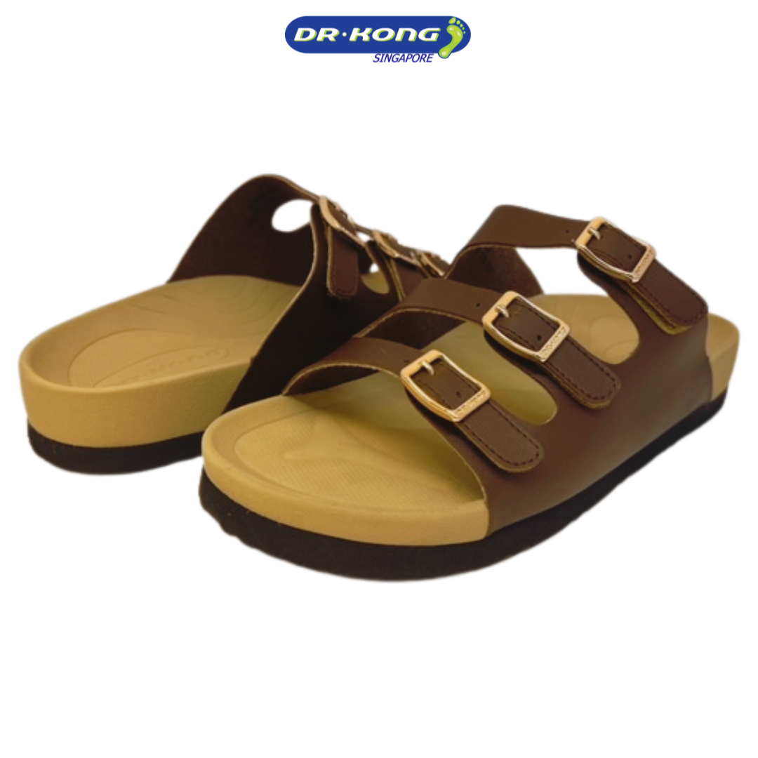 DR.KONG WOMEN SMART FOOTBED SANDALS DK-S4000123-DBN(RP : $139)