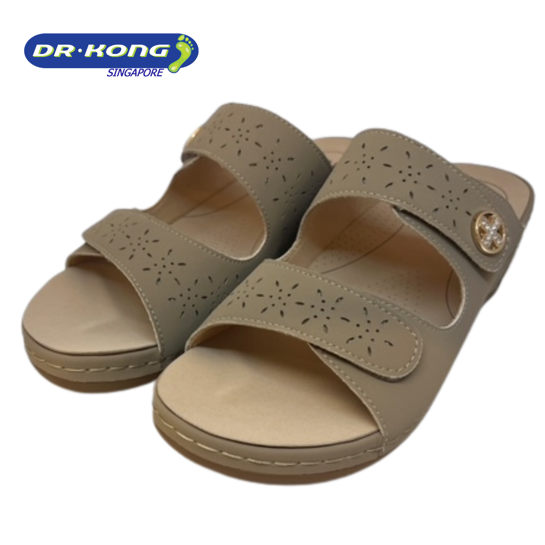 DR.KONG WOMEN REMOVABLE INSOLE DK SANDAL DK-S8000471-LBE (RP : $159)