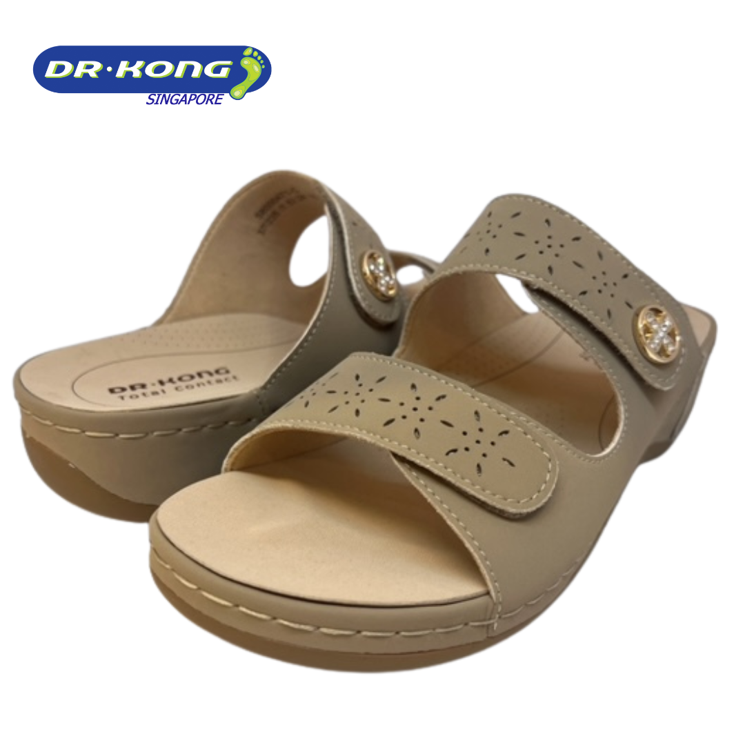 DR.KONG WOMEN REMOVABLE INSOLE DK SANDAL DK-S8000471-LBE (RP : $159)