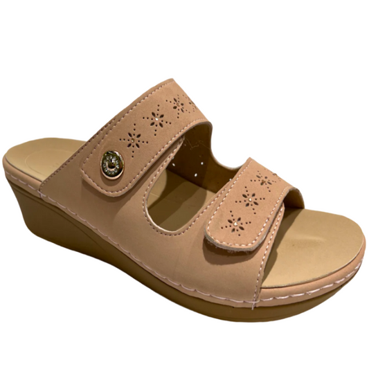 DR.KONG WOMEN REMOVABLE INSOLE SANDALS DK-S8000396E3-PIK(RP : $189)